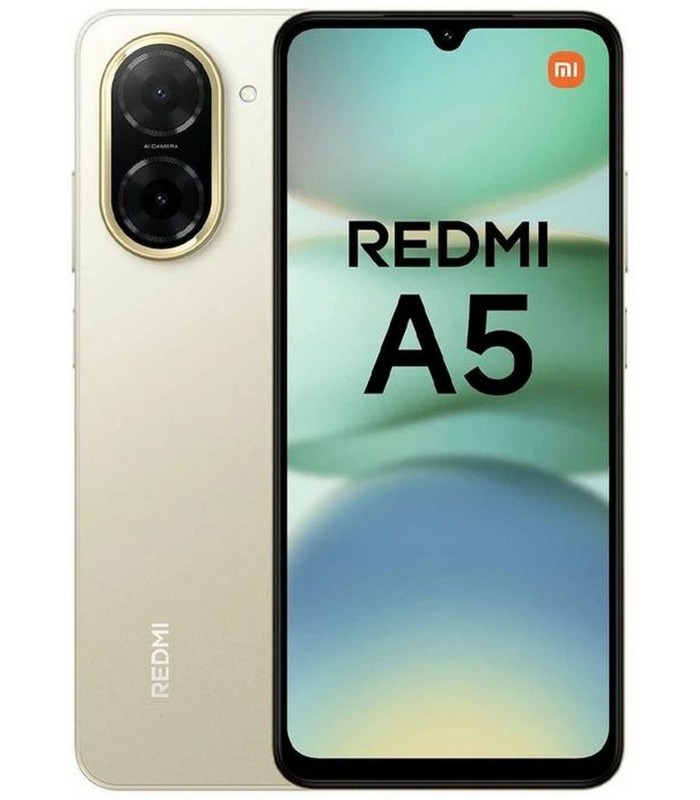 گوشی موبایل شیائومی مدل Xiaomi Redmi A5 - رم/ظرفیت ۳-۶۴ گیگابایت - رنگ طلایی