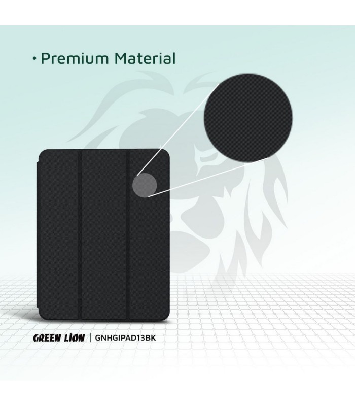 قاب آیپد گرین لاین مدل Green Lion Hogo Premium Case مناسب آیپد ایر ۱۳ اینچ (۲۰۲۴) - رنگ سرمه‌ای