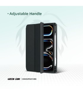قاب آیپد گرین لاین مدل Green Lion Hogo Premium Case مناسب آیپد پرو ۱۳ اینچ (۲۰۲۴)  - رنگ مشکی