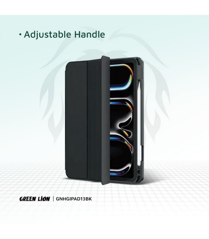 قاب آیپد گرین لاین مدل Green Lion Hogo Premium Case مناسب آیپد پرو ۱۳ اینچ (۲۰۲۴)  - رنگ مشکی