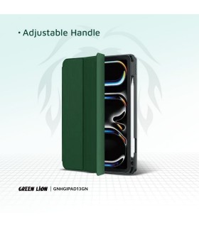 قاب آیپد گرین لاین مدل Green Lion Hogo Premium Case مناسب آیپد ایر ۱۳ اینچ (۲۰۲۴)  - رنگ سبز