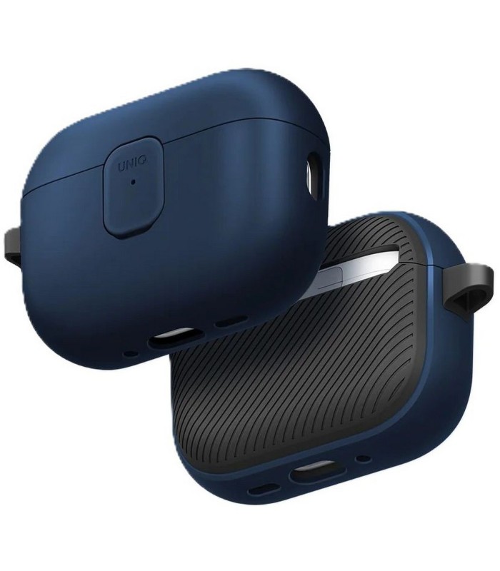 قاب ایرپاد یونیک مدل UNIQ Clyde Hybrid Case مناسب برای ایرپاد پرو ۳ - رنگ آبی تیره