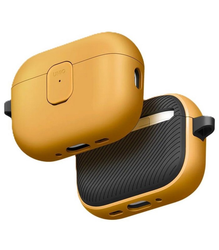 قاب ایرپاد یونیک مدل UNIQ Clyde Hybrid Case مناسب برای ایرپاد پرو ۳ - رنگ زرد