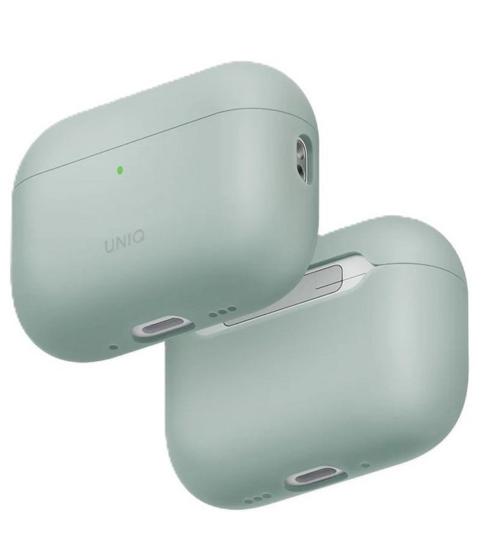 قاب ایرپاد یونیک مدل UNIQ Lino Hybrid Silicone مناسب برای ایرپاد پرو ۳ - رنگ سبز