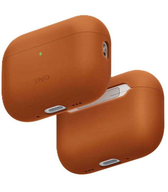 قاب ایرپاد یونیک مدل UNIQ Lino Hybrid Silicone مناسب برای ایرپاد پرو ۳ - رنگ نارنجی
