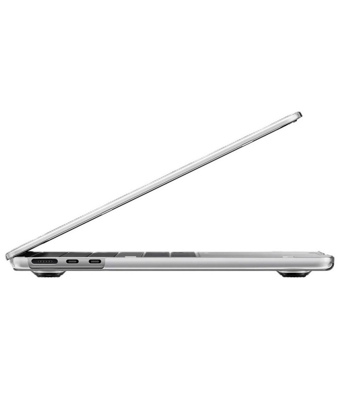 قاب محافظ مک بوک یونیک مدل UNIQ Vero Ultra Slim مناسب برای مک بوک ایر ۱۳ اینچ (M2-M3-M4) - شفاف