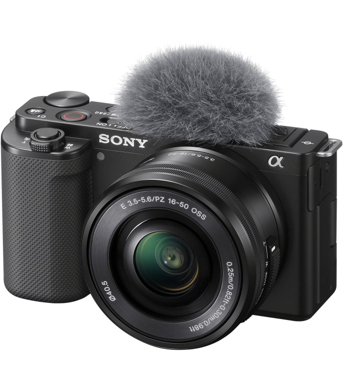 دوربین بدون‌آینه سونی مدل Sony ZV-E10 به همراه لنز ۱۶-۵۰ میلی‌متری