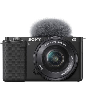 دوربین بدون‌آینه سونی مدل Sony ZV-E10 به همراه لنز ۱۶-۵۰ میلی‌متری