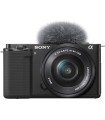 دوربین بدون‌آینه سونی مدل Sony ZV-E10 به همراه لنز ۱۶-۵۰ میلی‌متری