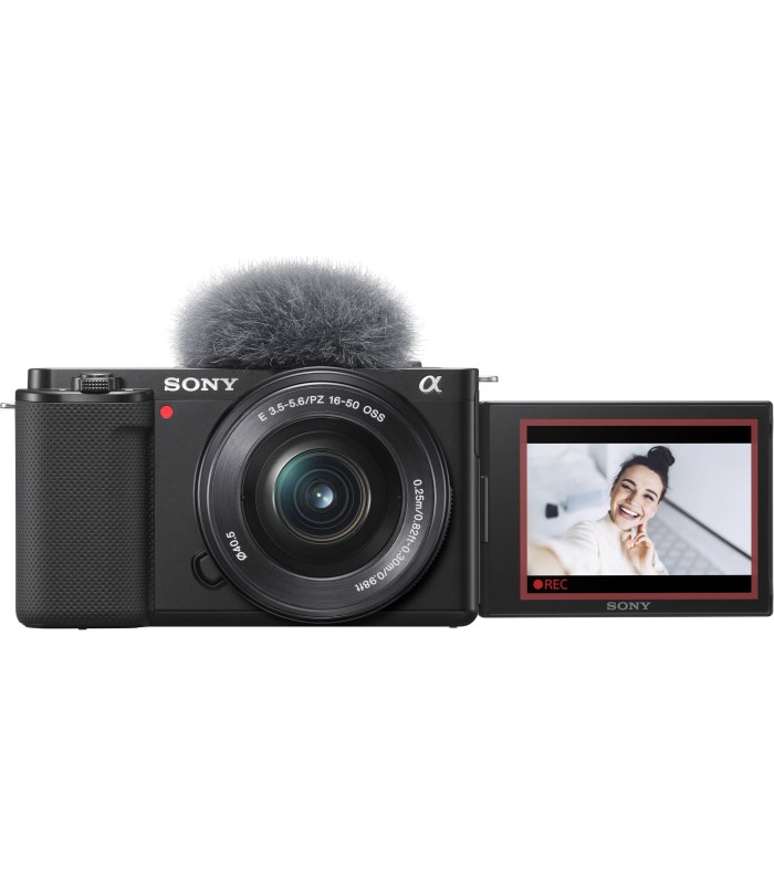 دوربین بدون‌آینه سونی مدل Sony ZV-E10 به همراه لنز ۱۶-۵۰ میلی‌متری