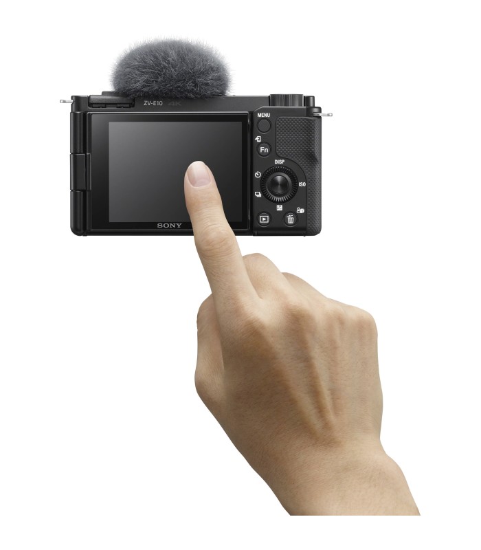 دوربین بدون‌آینه سونی مدل Sony ZV-E10 به همراه لنز ۱۶-۵۰ میلی‌متری