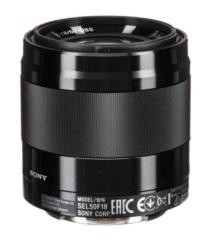 لنز پرایم سونی مدل Sony E 50mm f/1.8 OSS Lens - رنگ مشکی