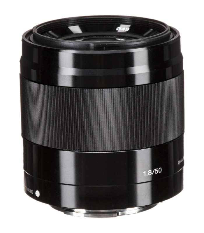 لنز پرایم سونی مدل Sony E 50mm f/1.8 OSS Lens - رنگ مشکی