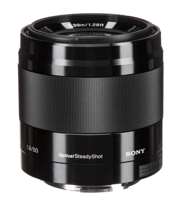 لنز پرایم سونی مدل Sony E 50mm f/1.8 OSS Lens - رنگ مشکی