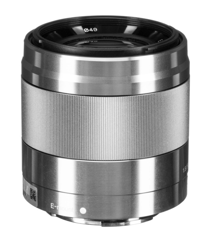 لنز پرایم سونی مدل Sony E 50mm f/1.8 OSS Lens - رنگ نقره‌ای