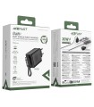 شارژر دیواری ایس‌ فست مدل ACEFAST Fast PD30W A110 Charger توان ۳۰ وات همراه با کابل جمع‌شونده - مشکی - گارانتی ۱۲ ماهه