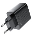 شارژر دیواری ایس‌ فست مدل ACEFAST Fast PD30W A110 Charger توان ۳۰ وات همراه با کابل جمع‌شونده - مشکی - گارانتی ۱۲ ماهه
