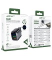 شارژر دیواری ایس‌ فست مدل ACEFAST Fast GaN PD35W A116 Fast Charger توان ۳۵ وات - مشکی - گارانتی ۱۸ ماهه
