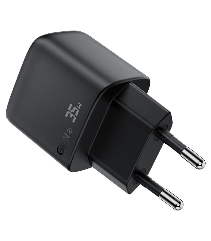 شارژر دیواری ایس‌ فست مدل ACEFAST Fast GaN PD35W A116 Fast Charger توان ۳۵ وات - مشکی - گارانتی ۱۸ ماهه
