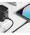 کابل Type-C به Type-C ایس‌فست ACEFAST C22-03 طول 1.2 متر توان 60 وات - مشکی - گارانتی 18 ماهه