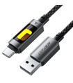 کابل Type-C ایس‌فست ACEFAST C21-04 طول 1.2 متر شدت جریان 3 آمپر - مشکی - گارانتی 18 ماهه