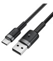 کابل Type-C ایس‌ فست مدل ACEFAST Cable C22-04 طول ۱.۲ متر شدت جریان ۳ آمپر - مشکی - گارانتی ۱۸ ماهه