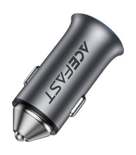 شارژر فندکی ایس‌ فست مدل ACEFAST Car Charger B16 توان ۹۵ وات - خاکستری تیره - گارانتی ۱۸ ماهه