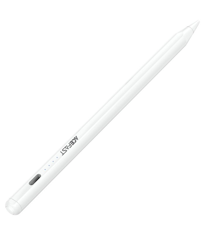 قلم لمسی ایس‌ فست مدل ACEFAST Capacitive Universal V1 Pen - سفید - گارانتی ۱۸ ماهه