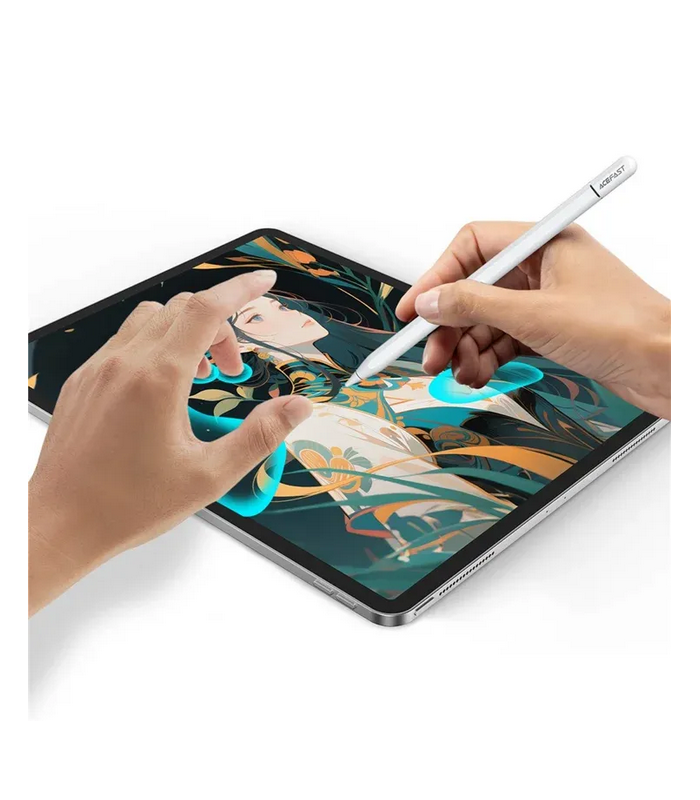 قلم لمسی ایس‌ فست مدل ACEFAST IP For Pen Capacitive V3 مناسب آیپد - سفید - گارانتی ۱۸ ماهه