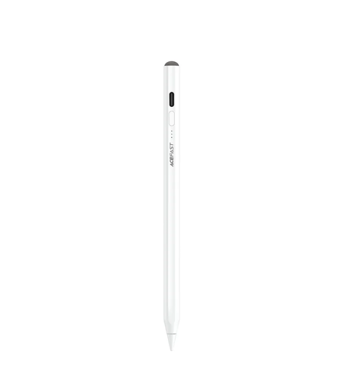 قلم لمسی ایس‌ فست مدل ACEFAST IP For Pen Capacitive V2 مناسب آیپد - سفید - گارانتی ۱۸ ماهه