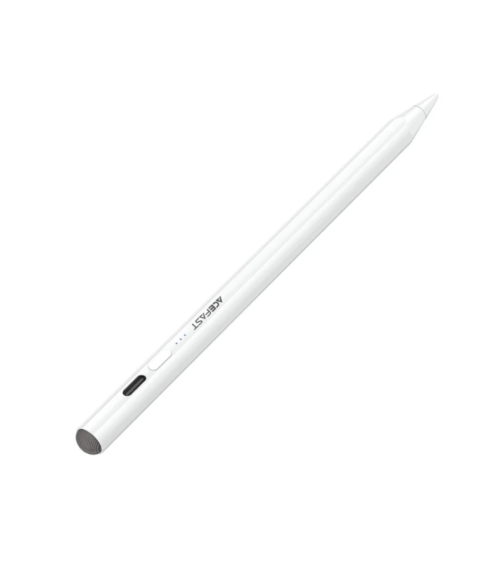 قلم لمسی ایس‌ فست مدل ACEFAST IP For Pen Capacitive V2 مناسب آیپد - سفید - گارانتی ۱۸ ماهه