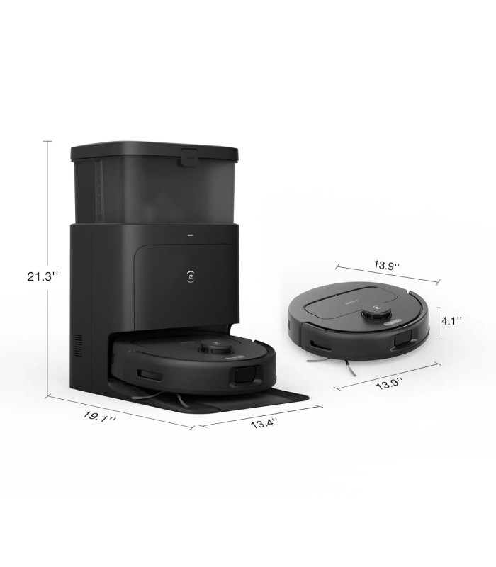 جارو رباتیک اکووکس مدل Ecovacs Deebot N30 Pro Omni - رنگ  مشکی