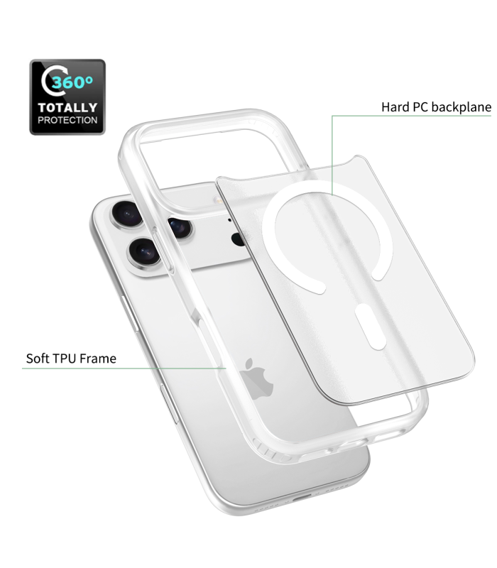 قاب مگ سیف دلفی مدل Delfy KryoCase - مناسب برای آیفون ۱۷ پرومکس