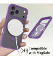 قاب مگ سیف دلفی مدل Delfy KryoCase - مناسب برای آیفون ۱۷ پرومکس - بنفش مات