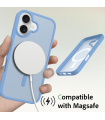 قاب مگ سیف دلفی مدل Delfy KryoCase - مناسب برای آیفون ۱۷ نرمال - آبی مات