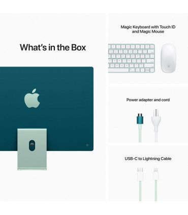 آی‌مک ۲۴ اینچ M1 8-8Core/256GB/8GB مدل MGPH3 - رنگ سبز