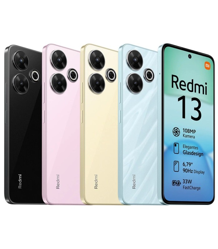 گوشی موبایل شیائومی مدل Xiaomi Redmi 13 - رم/ظرفیت ۸-۲۵۶ گیگابایت - رنگ صورتی