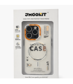 قاب آیفون مگ‌ سیف جی ام گو کیت مدل JMGOKIT Case مناسب برای آیفون ۱۵ پرو | رنگ سفید مات