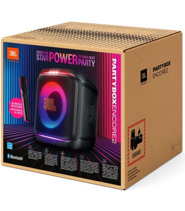اسپیکر بلوتوثی قابل حمل جی بی ال مدل JBL PartyBox encore 2 (1mic)