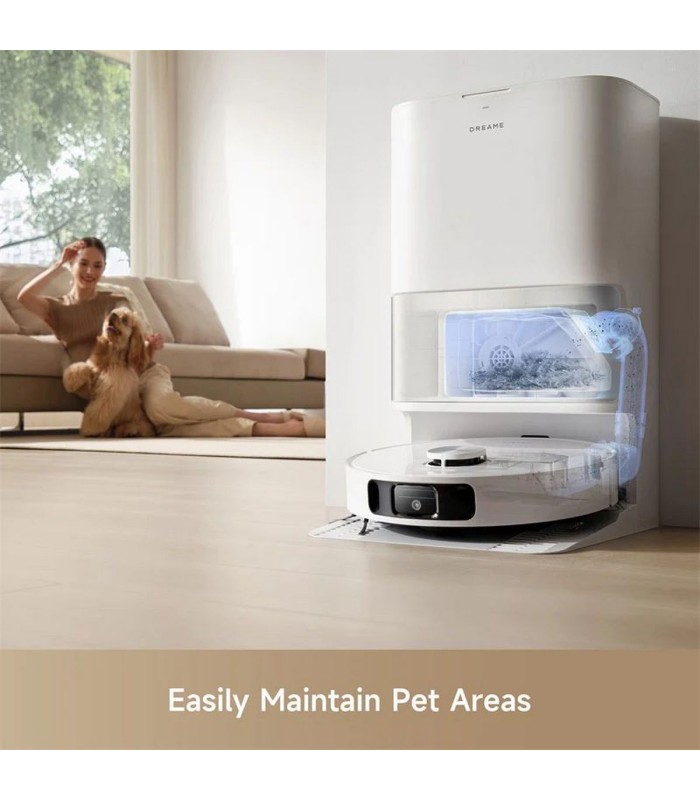 جارو رباتیک شیائومی دریم مدل Dreame L10s Ultra Gen 2 - رنگ سفید