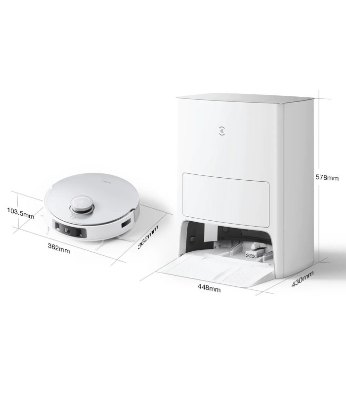جارو رباتیک اکووکس مدل Ecovacs T20 Omni - رنگ سفید