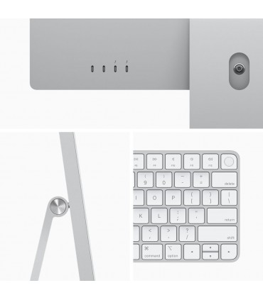 آی‌مک ۲۴ اینچ M1 8-8Core/512GB/8GB مدل MGPD3 - رنگ نقره‌ای