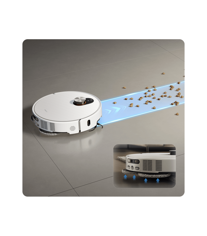 جارو رباتیک هوشمند شیائومی مدل Xiaomi Vacuum 5 Pro - رنگ سفید