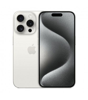 دست دوم - گوشی موبایل اپل مدل آیفون ۱۵ پرو | iPhone 15 Pro - ظرفیت ۲۵۶ گیگابایت رنگ تیتانیوم سفید
