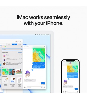 آی‌مک ۲۴ اینچ M1 8-8Core/512GB/8GB مدل MGPJ3 - رنگ سبز