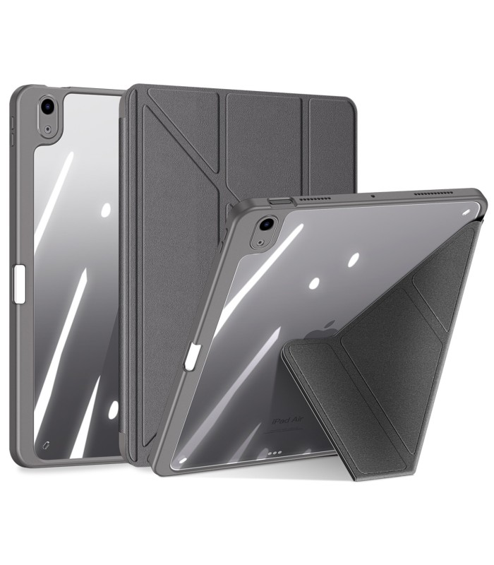کیف کلاسوری دوکس دوکیس مدل Magi Series Case magi 0053 - مناسب برای آیپد ایر ۱۱ (۲۰۲۴-۲۰۲۵) و ۱۰.۹ - رنگ خاکستری