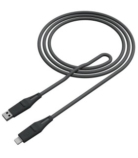 کابل اس‌تی‌ام USB-A به Lightning - سری STM DUX - رنگ خاکستری