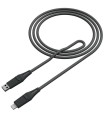 کابل اس‌تی‌ام USB-A به Lightning - سری STM DUX - رنگ خاکستری