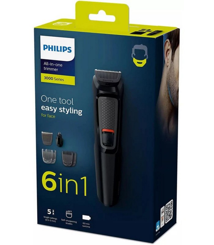 ماشین اصلاح موی سر و صورت شارژی فیلیپس مدل Philips All-in-One Trimmer MG3710/33
