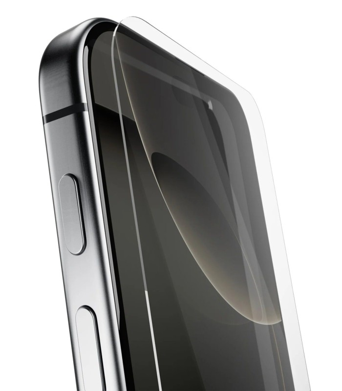 گلس شفاف جی سی کام مدل J.C.COMM 3D Tempered Glass مناسب برای گوشی آیفون ۱۶ پرو مکس